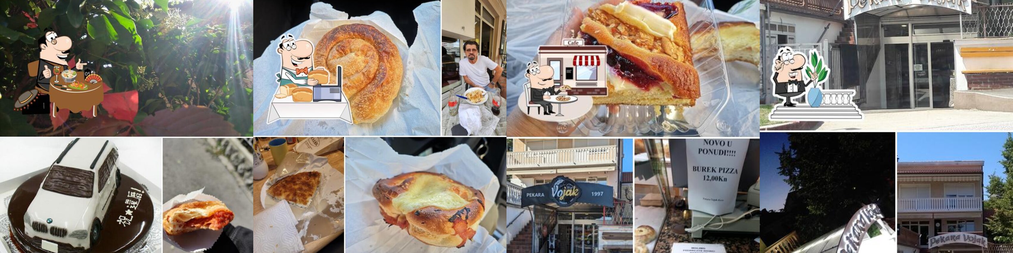 Kolaž Pekara Vojak fotografija